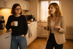 Manche Figuren betreten eine Geschichte zu früh.